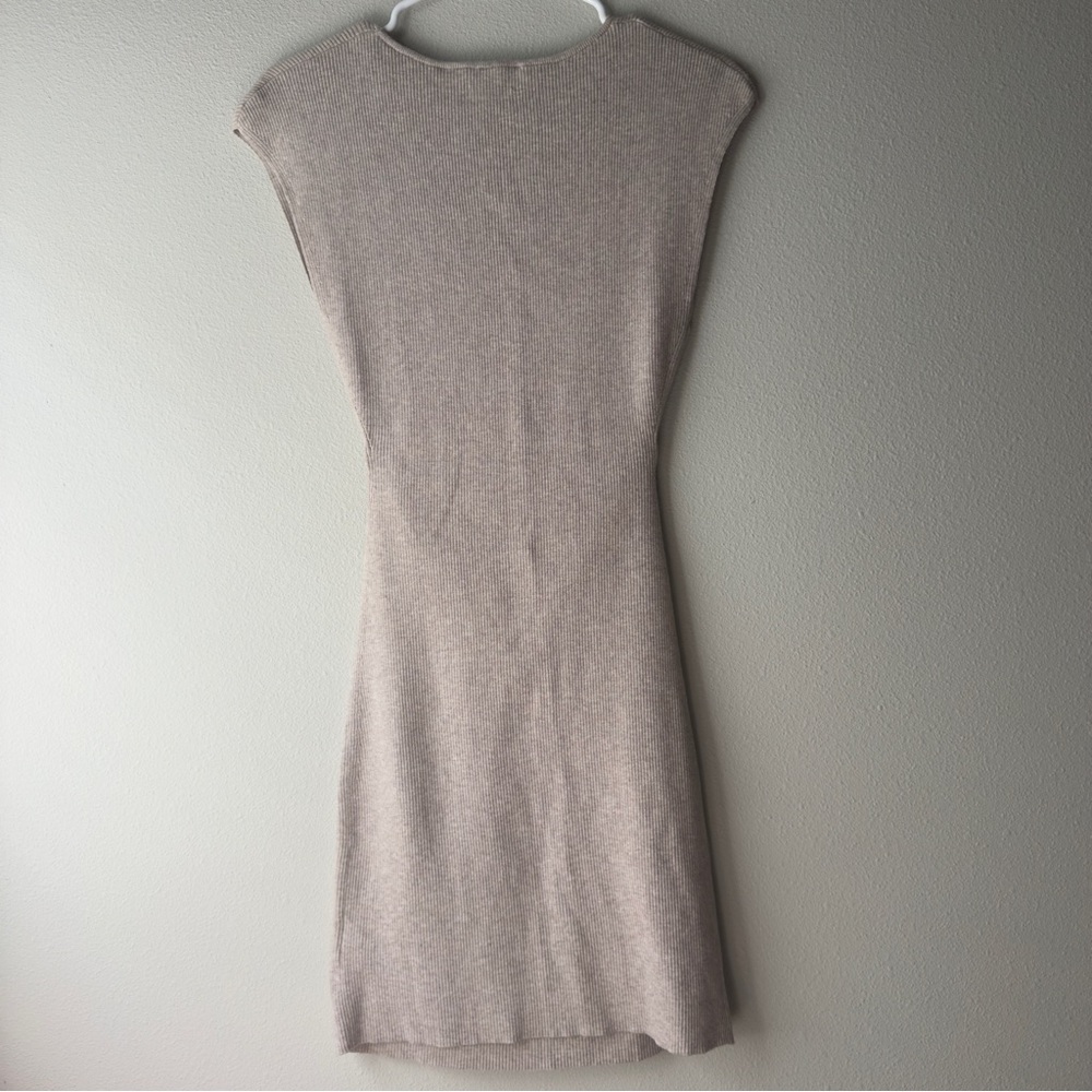 Wilfred Free Cut-out Knit Mini Dress - Picture 4 of 4